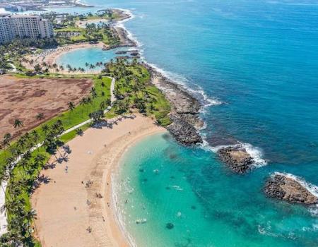 An aerial view of Ko Olina