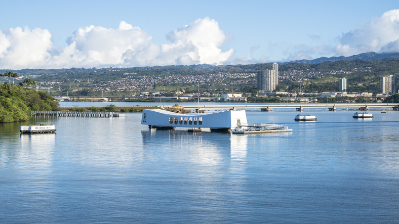 The USS Arizona Memorial 